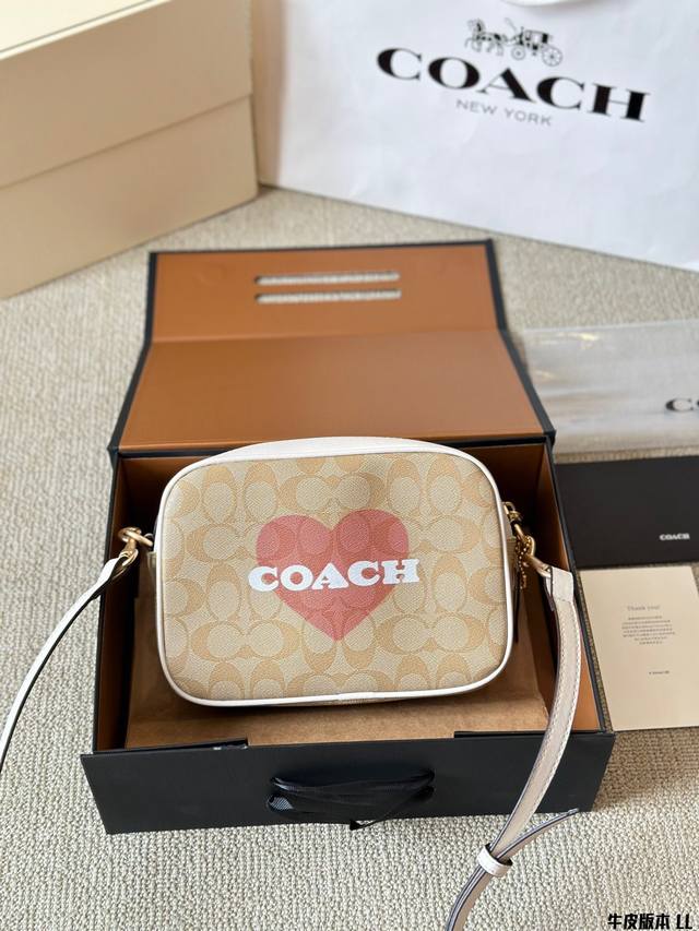 牛皮版本 Coach Dempsey相机包女包斜挎包coach 蔻驰 Camera Bag 2024相机包horse And Carriage 相机包 出货 原