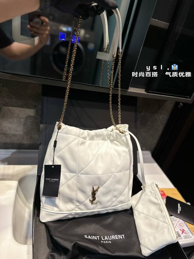 Vintage Ysl 托特包慵懒随性又好背上身满满的惊喜高级慵懒又随性彻底心动的一只size: 35 30Cm