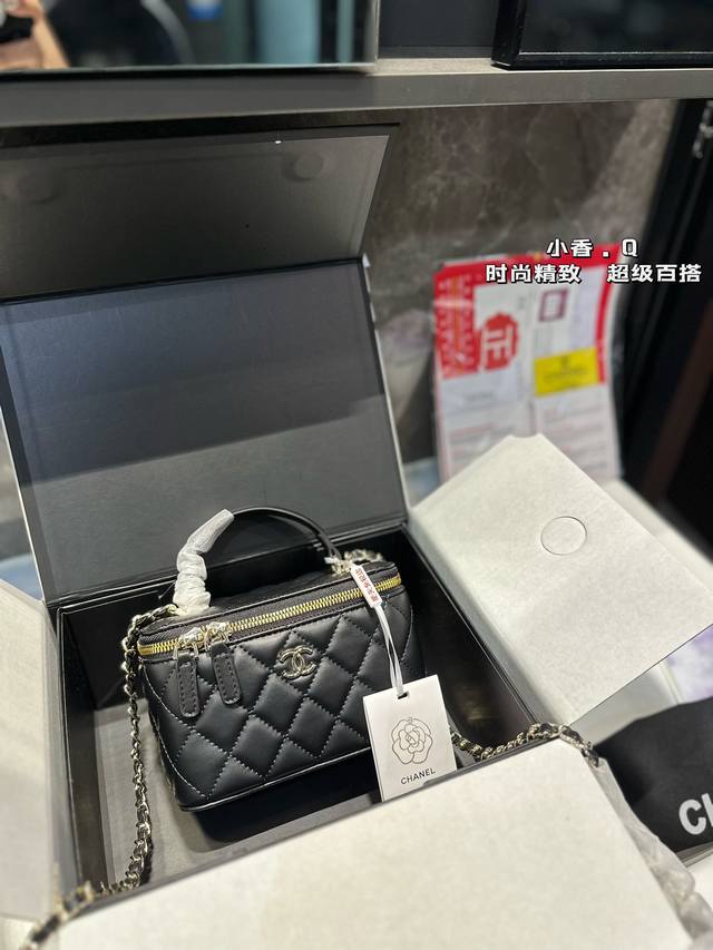 礼盒包装 Chanel盒子包 手提款 时髦精必备款 超级精致 Size:16*10