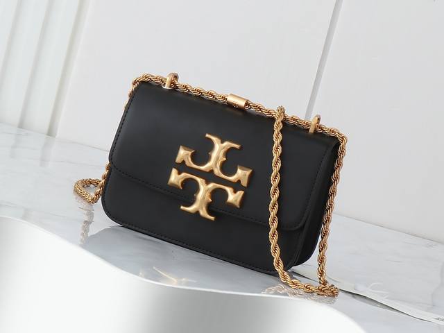 原单质量 全皮系列，新品注意细节 Tory Burch Eleanor Samll Convertible Shouldet Bag新款豆腐包，经典box包型， - 点击图像关闭