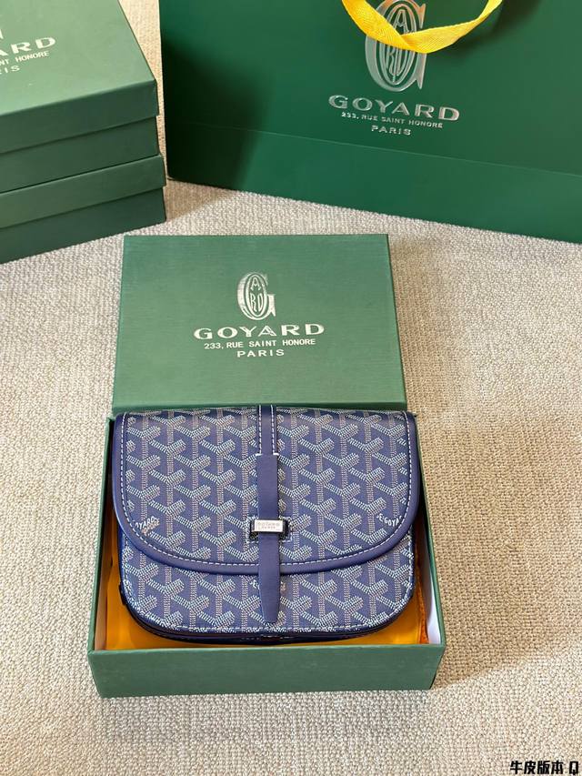 牛皮版本 Size：22 17Cm Goyard 戈雅 代表性的包款 相机包 手机，口红，卡包，粉饼，钥匙都能放，非常实用！不大不小够我用 秋冬提着真的美炸了