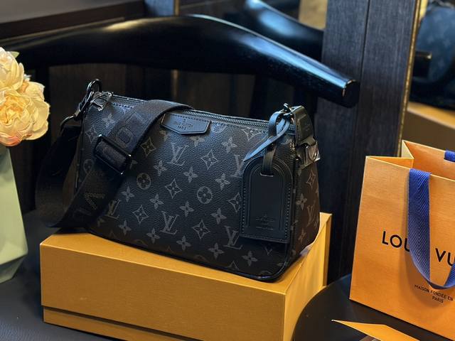 原单 折叠礼盒 Lv Pochette Accessoire 麻将包 本款 Pochette Accessoire Xl 手袋取材 Monogram Eclip