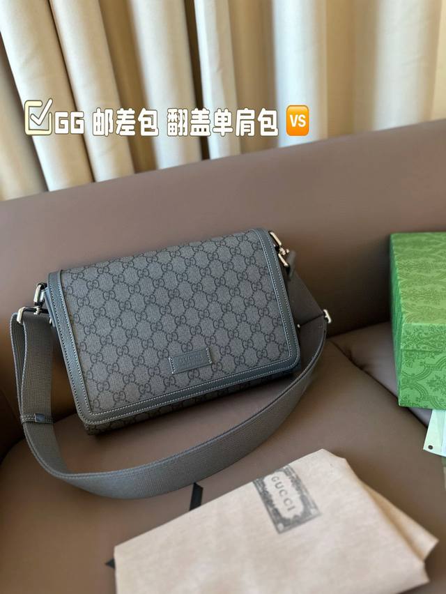 Gucci 古奇 Gg Ophidia 邮差包 翻盖单肩包 采用精湛镶嵌细工，经典百搭 实物拍摄 原厂原版面料 配送防尘袋 尺寸27*20