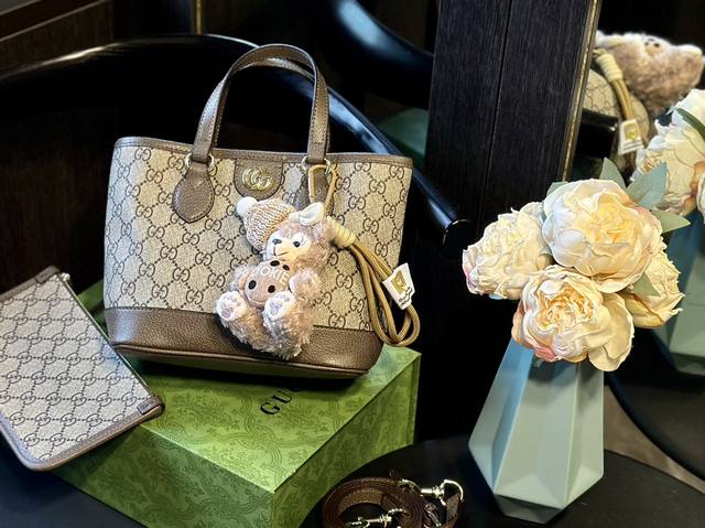 折叠礼盒 Gucci 新品 Tote 菜篮子 购物袋手提托特斜挎单肩多用 定制面料logo五金原版一比一品质 炒鸡百搭实用的一款 喜欢的美妞赶快入手吧 店主推荐