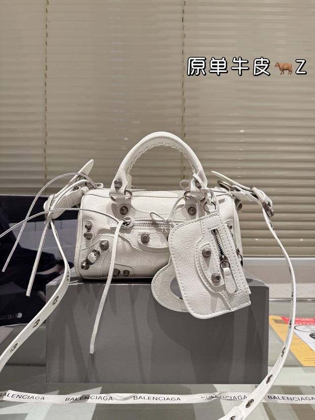 顶级原单 纯牛皮 巴黎 世家机车包belanciaga Mini City #巴黎世家balenciaga 巴黎世家机车包belanciaga Mini Cit