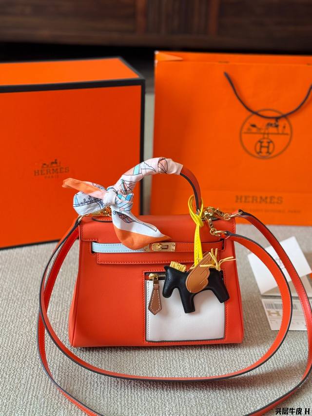 头层牛皮 Hermes 愛仕 Kelly25 Colormatic 口袋包 顶级货 不是地产货 35Cm Hermès 爱马仕 铂金包 高端质量 专柜最新款进口