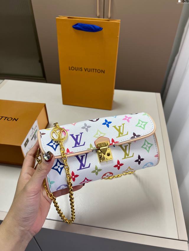 Lv 中古链条包Eva 腋下两用包！ 斜挎太好看 D-73尺寸20×10折叠盒