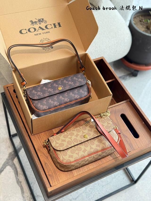 蔻驰Coach 新款Yyds #Coach新款Ivy 2025年的第-一个新包就选这款永远为白色E的纯洁无暇买单母 超级轻巧便携性价比之王⑨22Cm盒子包装